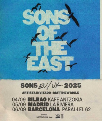 Sons of the East en Paral·lel 62, Barcelona 2025