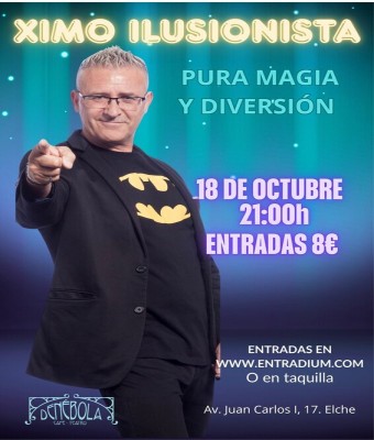 GRAN SHOW XIMO ILUSIONISTA en Alicante/Alacant