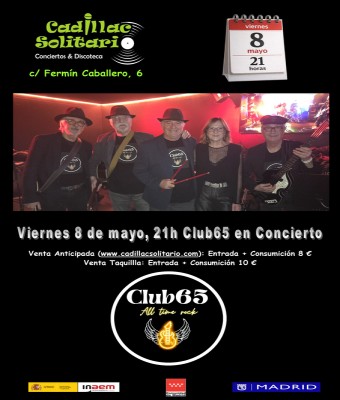 Club 65 - Versiones Pop-rock en Madrid