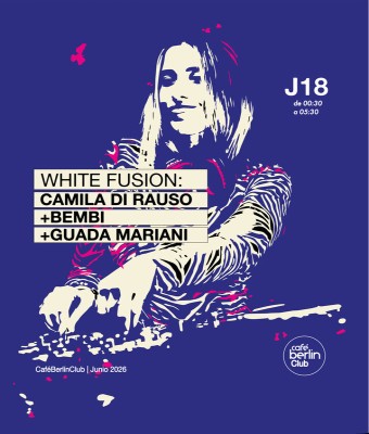 WHITE FUSION: Camila Di Rauso + Bembi + Guada Mariani  en Madrid