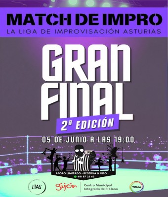 MATCH DE IMPRO L!AS - GRAN FINAL en Asturias