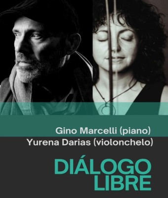 Diálogo Libre, Gino Marcelli & Yurena Darias, en el Café Teatro Rayuela en Santa Cruz de Tenerife