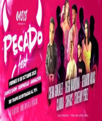 Pecado Fest By Oasis en Ciudad Real