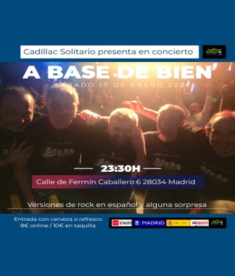 A Base de Bien - Tributo Pop-Rock en Madrid