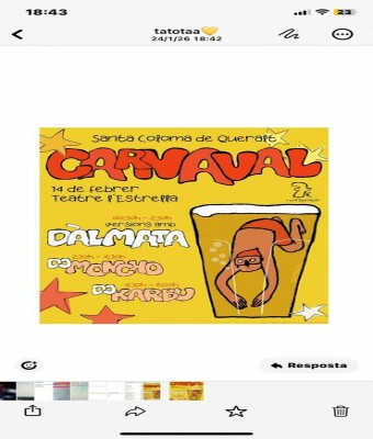FESTA CARNAVAL 2026 en Tarragona