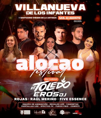 AUTOBUSES ALOCAO FESTIVAL INFANTES en Ciudad Real
