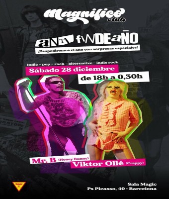ANTI FIN DE AÑO 2026 con VIKTOR OLLE y MR B. en Barcelona