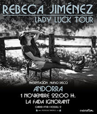 Rebeca Jiménez (Andorra) - Lady Luck Tour (Presentación nuevo disco) en --