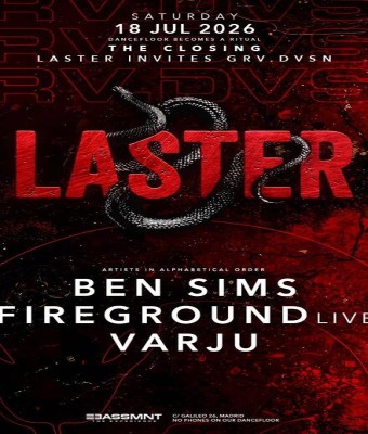 Laster Club presents THE CLOSING with BEN SIMS, FIREGROUND Live & VARJU en Madrid