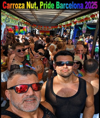 Carroza Nut / Party Pride en Barcelona