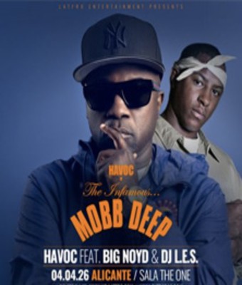 Mobb Deep (Havoc, Big Noyd & DJ L.E.S.) en MADRID