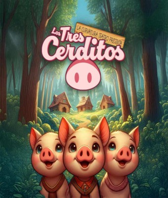 Los Tres Cerditos: Teatro infantil educativo en Madrid