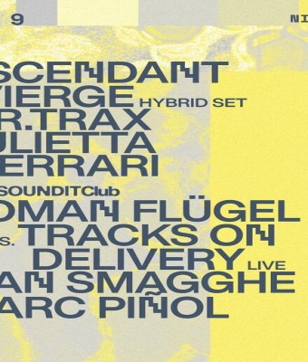 ascendant vierge hybrid set / Roman Flügel pres. Tracks On Delivery live · Ivan Smagghe en Barcelona