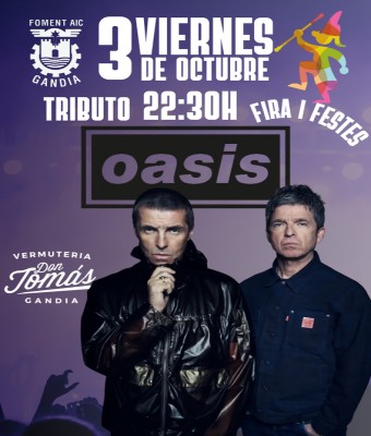 Tributo a Oasis en Valencia/València
