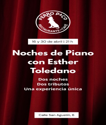 Noches de Piano con Esther Toledano en Madrid