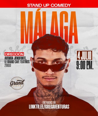 POR LA COMEDIA - Greg Aventuras en Málaga
