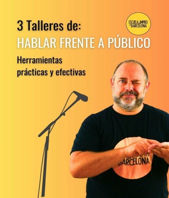 Taller Intensivo: Hablar Frente a Público en Barcelona