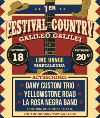 1er Festival de Música Country en Madrid