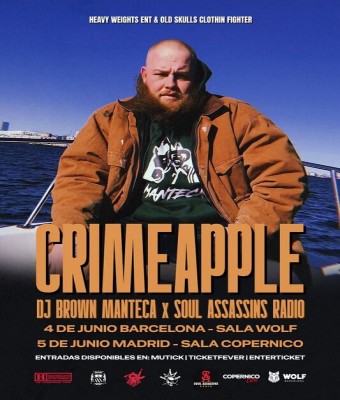 CRIMEAPPLE + DJ BROWN en BARCELONA