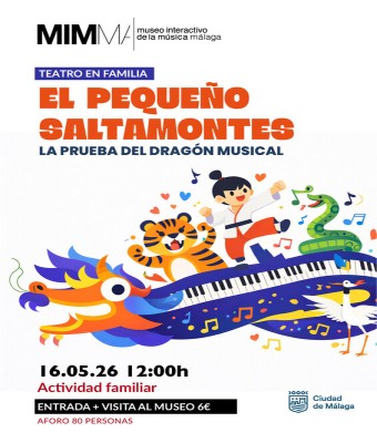 Teatro Familiar, "EL PEQUEÑO SALTAMONTES" en Málaga