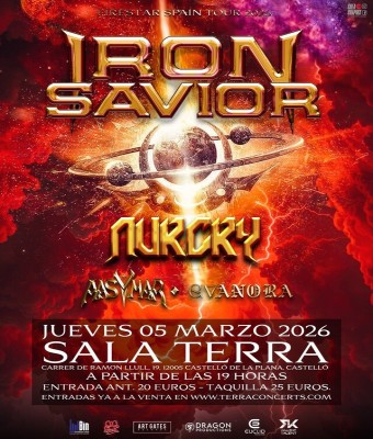Iron Savior  Nurcry  Aasymar  Evanora en Castellón/Castelló