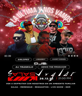 LA ÚLTIMA Y NOS VAMOS (Navidad Edition) en Madrid