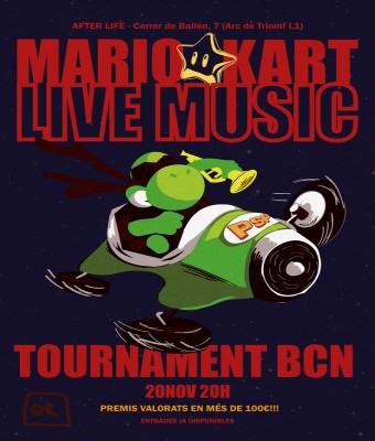 Mario Kart Live Music Tournament en Barcelona