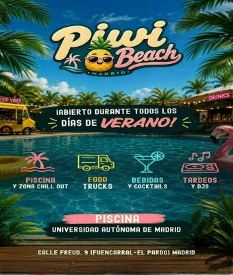 TARDEO PIWI BEACH MADRID