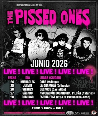 THE PISSED ONES en Castellón/Castelló