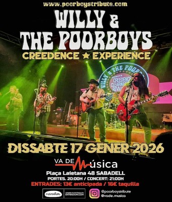 Tribut a Creedence Clearwater Revival en Barcelona