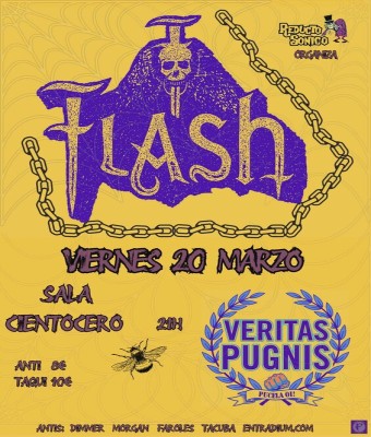 FLASH + VERITAS PUGNIS EN CONCIERTO en Valladolid