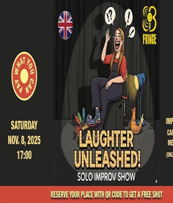 Laughter Unleashed: Solo Improv Show (FREE ENTRANCE) · ENG · BCN FRINGE en Barcelona