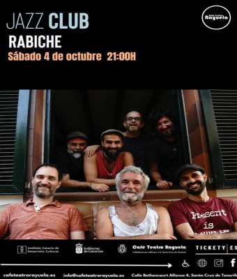Rabiche, en el Café Teatro Rayuela en Santa Cruz de Tenerife