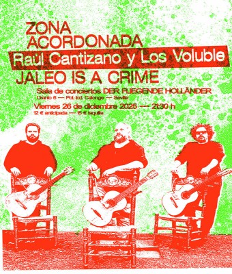 ZONA ACORDONADA + JALEO IS A CRIME en Sevilla