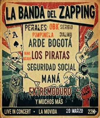 La Banda del ZAPPING en La Movida  en Balears, Illes