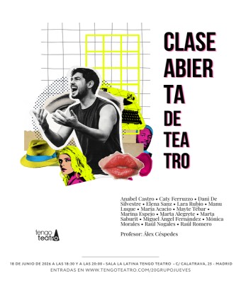 CLASE ABIERTA - GRUPO INICIACIÓN 1 JUEVES 20h en Madrid