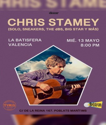 Chris Stamey (The dB’s) en La Batisfera en Valencia/València