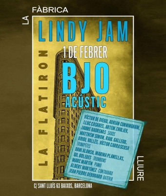 LA FLATIRON LINDY JAM 17h en Barcelona