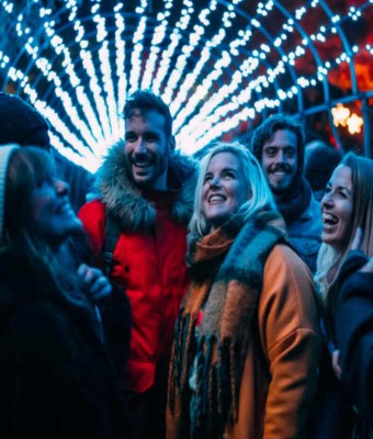 Els Llums de Sant Pau: El Jardín de la Navidad en Barcelona