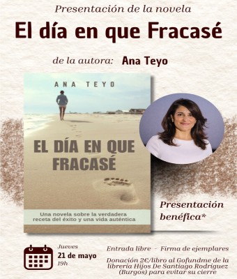Presentación de 'El día en que fracasé', de Ana Teyo en Madrid