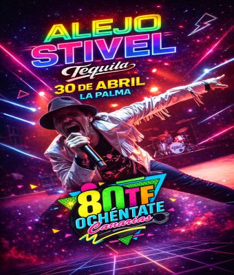 Ochéntate ( Alejo Stivel ) en Santa Cruz de Tenerife