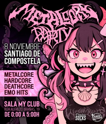 Metalcore Party Santiago, Enter Shikari Afterparty en Coruña, A
