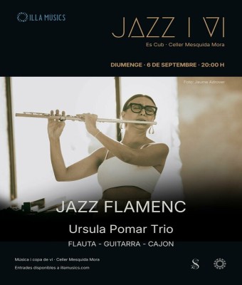 JAZZ FLAMENC  Úrsula Pomar Trio  FLAUTA · GUITARRA · CAJÓN en Balears, Illes