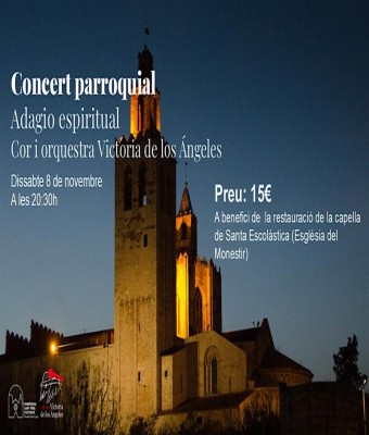 Concert Adagio Espiritual en Sant Cugat del Vallès