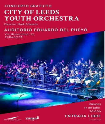 Concierto Gratuito  CITY OF LEEDS YOUTH ORCHESTRA  Zaragoza