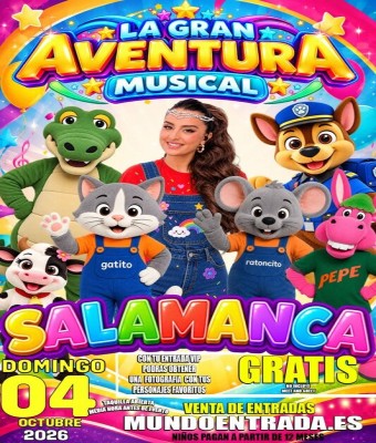 LA GRAN AVENTURA MUSICAL EN SALAMANCA
