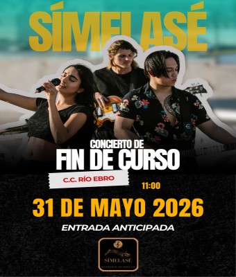 Símelasé: concierto de fin de curso. Pase de las 11:00 en Zaragoza