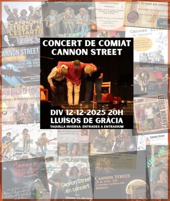 Cannon Street - Concert de comiat en Barcelona