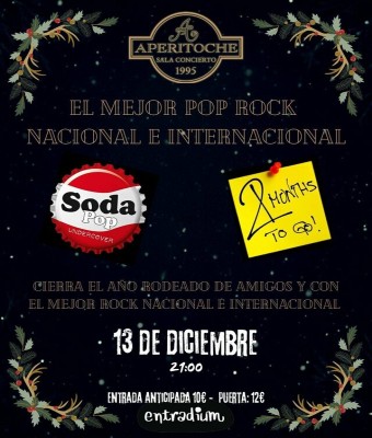 SODA POP + 2 MONTHS TO GO en Madrid