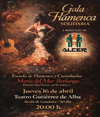 Gala de Flamenco Solidario a beneficio de ALCER en Sevilla